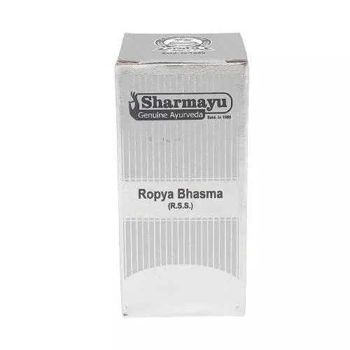 Sharmayu Ayurveda Ropya Bhasma (R.S.S) - 1 gm