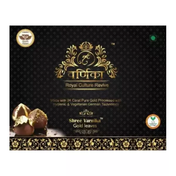 Shree Varnika Thailand Art Gold Leaf Sheets - 10 sheets