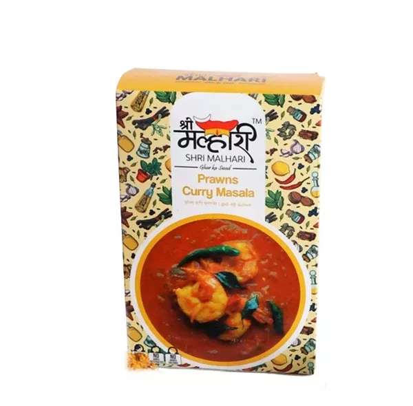 Shri Malhari Prawns Curry Masala - 50 gm