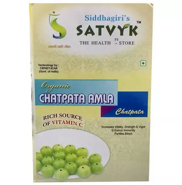 Siddhagiri's Satvyk Organic Amla Chatpata Candy - 500 gm