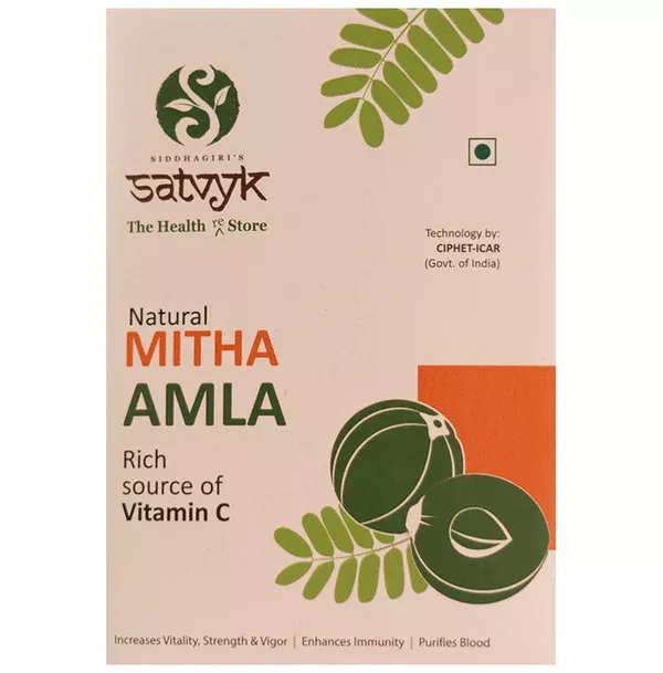 Siddhagiri's Satvyk Organic Amla Meetha Candy - 500 gm
