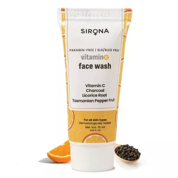 Sirona Vitamin C Face Wash - 15 ml