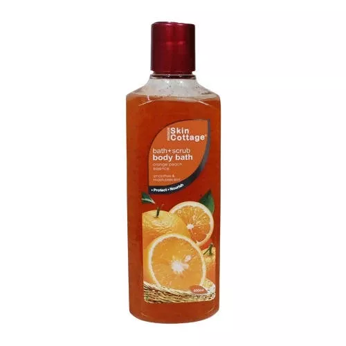 Skin Cottage Body Bath Scrub Orange Peach Essence - 400 ml