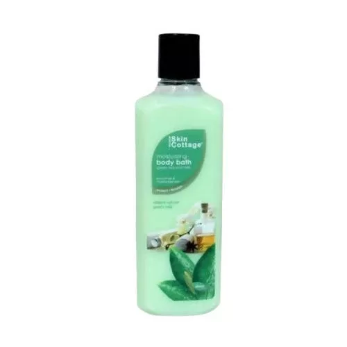 Skin Cottage Moisturizing Body Bath Green Tea & Milk - 400 ml
