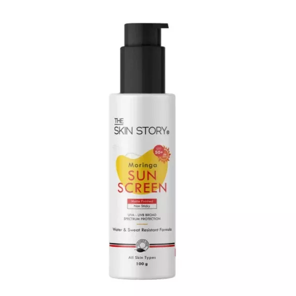 The Skin Story Moringa Sunscreen - 100 gm