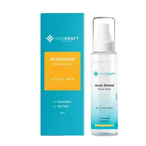 SkinKraft AcneShield Facial Toner - 100 ml