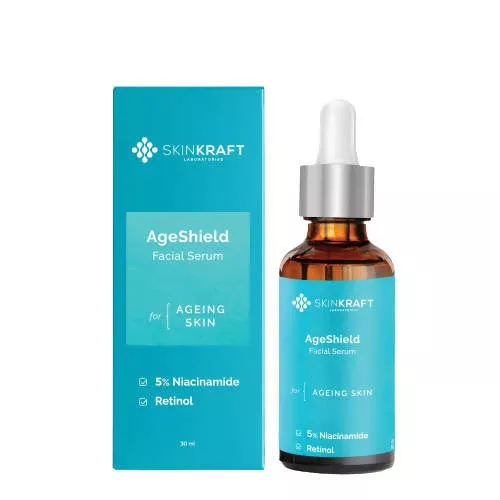 SkinKraft AgeShield Facial Serum - 30 ml