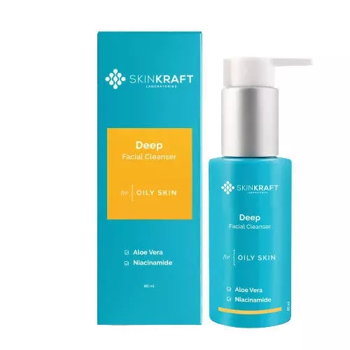 SkinKraft Deep Facial Cleanser - 60 ml