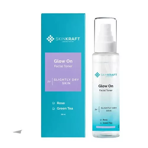 SkinKraft Glow On Facial Toner - 100 ml