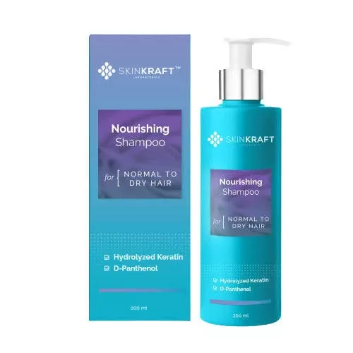 SkinKraft Nourishing Shampoo For Normal To Dry Hair - 200 ml