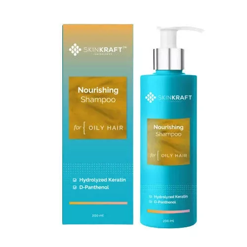 SkinKraft Nourishing Shampoo For Oily Hair - 200 ml