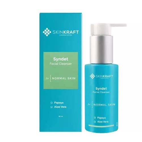 SkinKraft Syndet Facial Cleanser - 60 ml