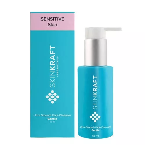 SkinKraft Ultra Smooth Face Cleanser - 60 ml