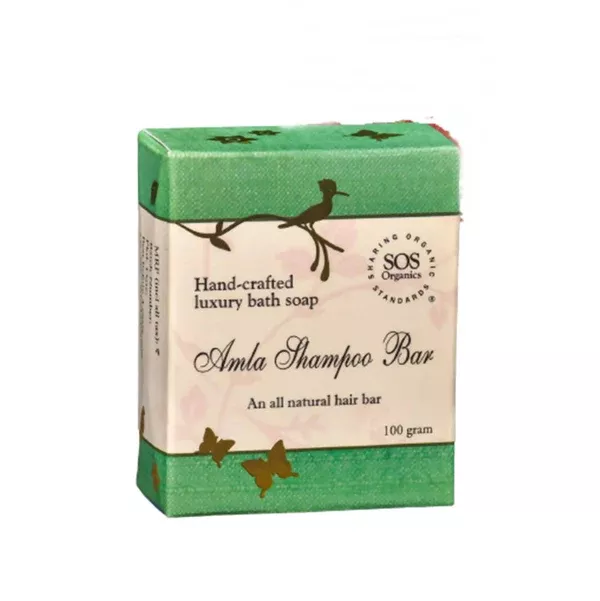 SOS Organics Amla Shampoo Bar - 100 gm