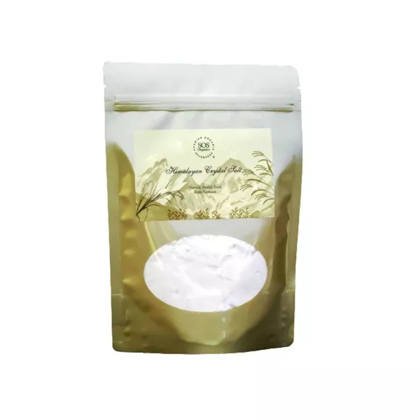 SOS Organics Himalayan Crystal Salt - 500 gm