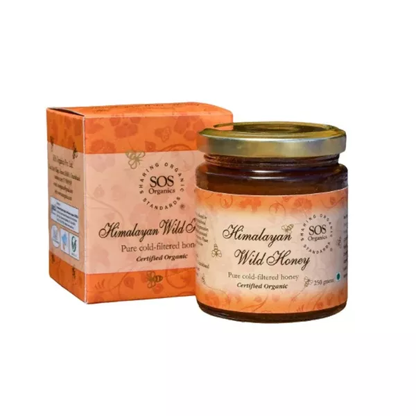 SOS Organics Himalayan Wild Honey - 250 gm