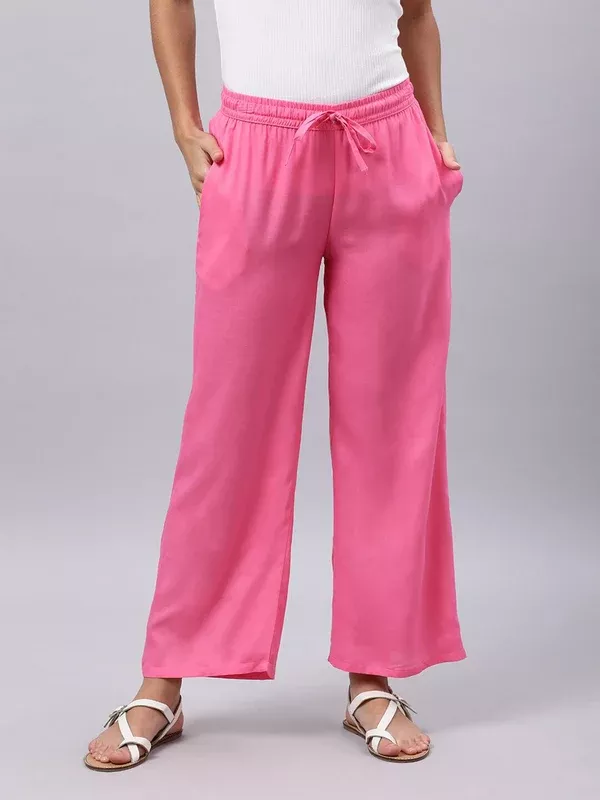 Souchii Pink Liva Palazzos - 26