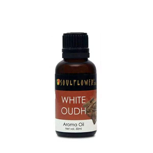 Soulflower White Oudh Aroma Oil - 30 ml