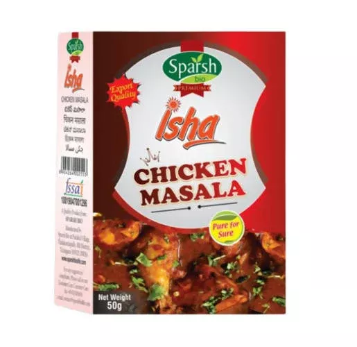 Sparsh Bio Isha Chicken Masala Powder - 50 gm