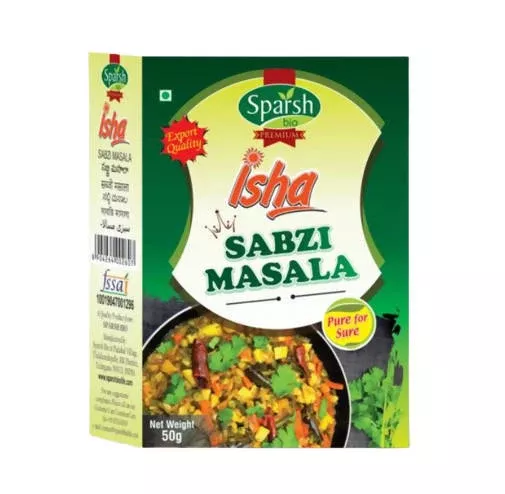 Sparsh Bio Isha Sabzi Masala Powder - 50 gm