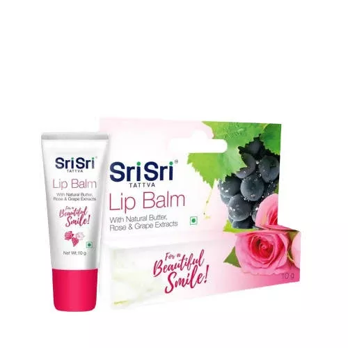 Sri Sri Tattva Lip Balm For A Beautiful Smile - 10 gm - Pack of 1