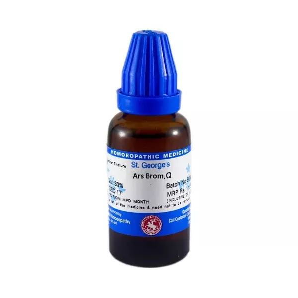 St. George's Homeopathy Arsenic Brom Mother Tincture Q - 30 ml - 1X