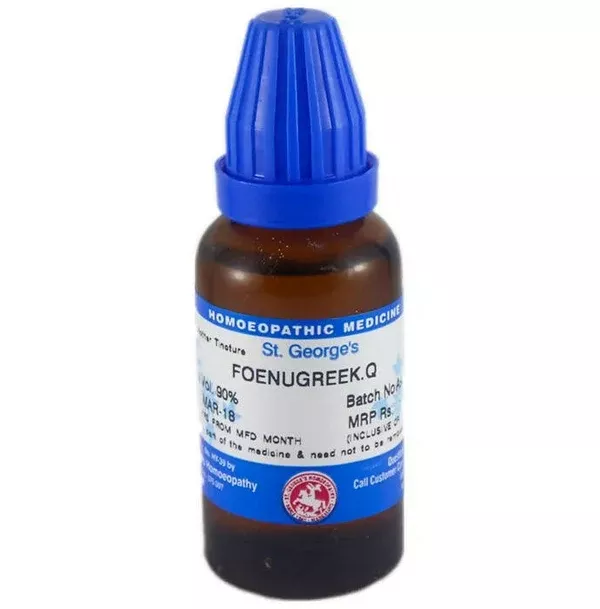 St. George's Homeopathy Foenugreek Mother Tincture Q - 30 ml