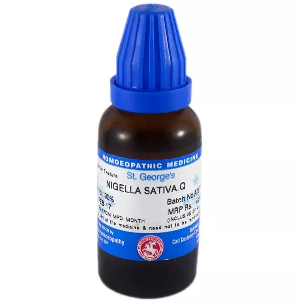 St. George's Homeopathy Nigella S Mother Tincture Q - 30 ml