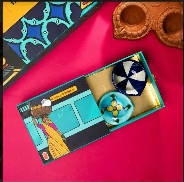 The State Plate Diwali Premium Gift Box - A Taste Trip Across India - combo