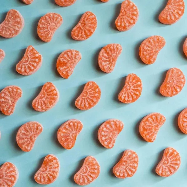 The State Plate Orange Candy - 120 gm