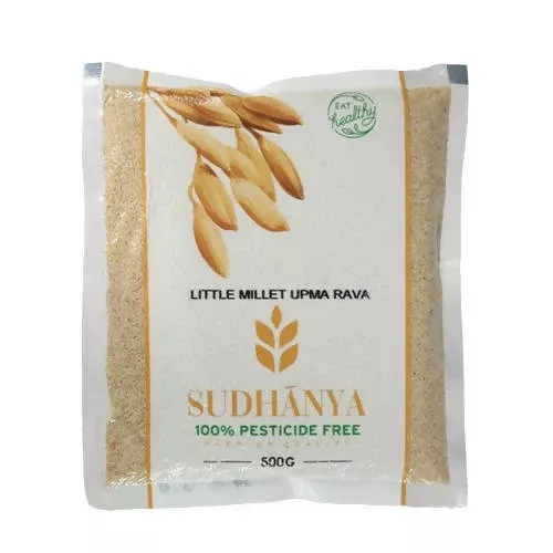 Sudhanya Organic Little Millet Upma Rava - 400 gm