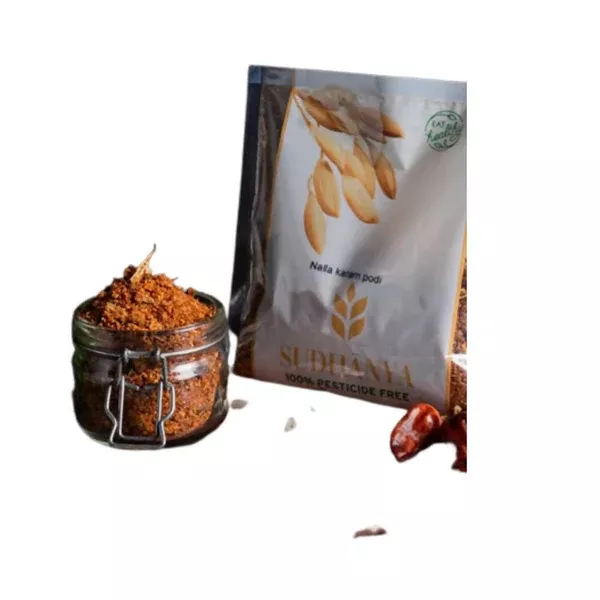 Sudhanya Organic Nalla Karam Podi - 200 gm