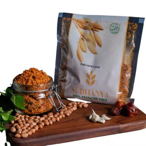 Sudhanya Organic Palli Karam Podi - 200 gm