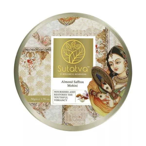 Sutatva Almond Saffron Mohini Face Pack - 50 gm