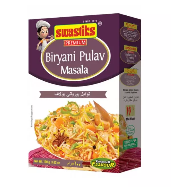 Swastiks Biryani Pulav Masala - 100 gm