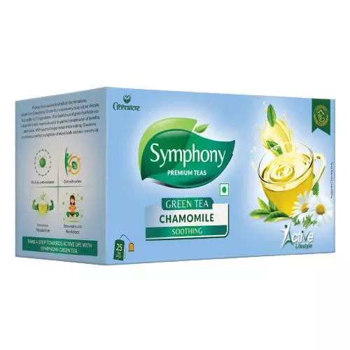 Symphony Chamomile Green Tea Bags - 25 Teabags