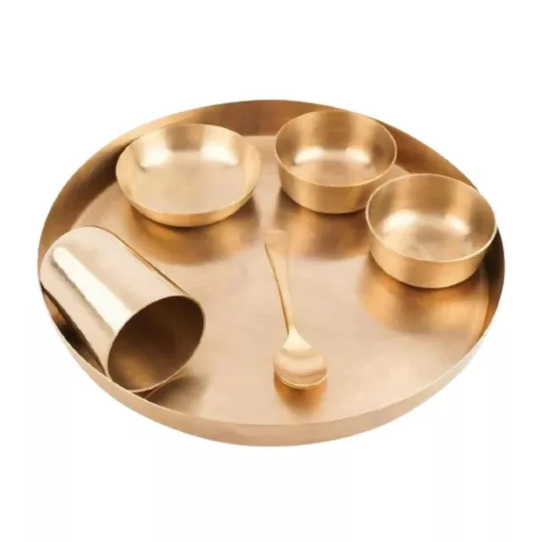 Tamas Bronze Shahi Dinner Set - Set of 6