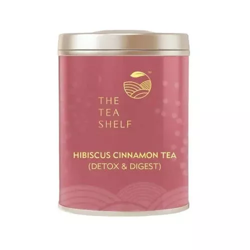 The Tea Shelf Hibiscus Cinnamon Tea - 30 gm