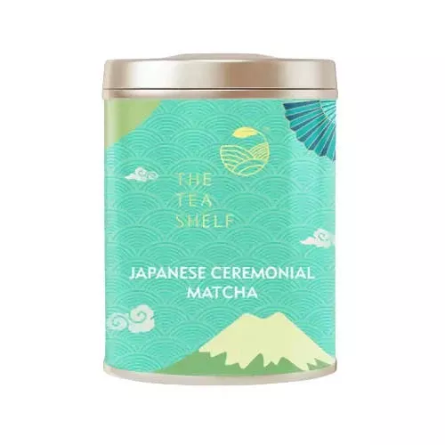The Tea Shelf Japanese Ceremonial Matcha Green Tea - 30 gm