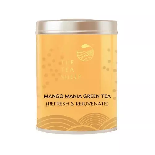 The Tea Shelf Mango Mania Green Tea - 30 gm