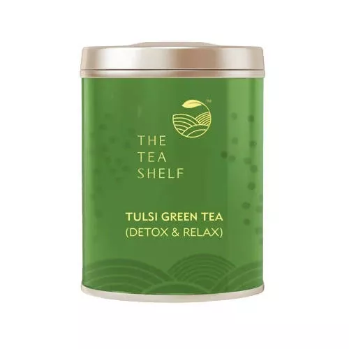 The Tea Shelf Tulsi Green Tea - 30 gm