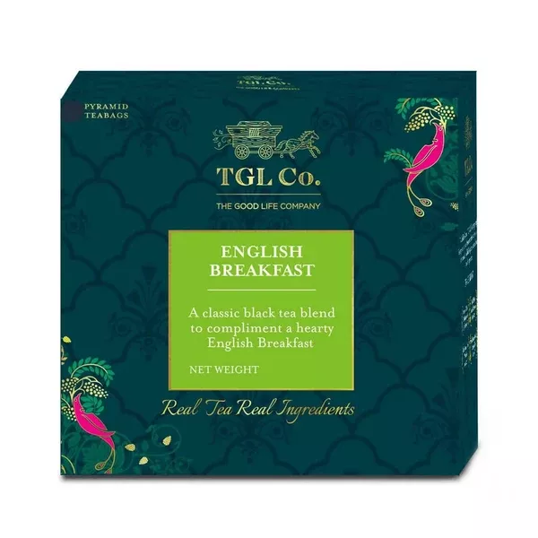 TGL Co. English Breakfast Black Tea - 16 tea bags