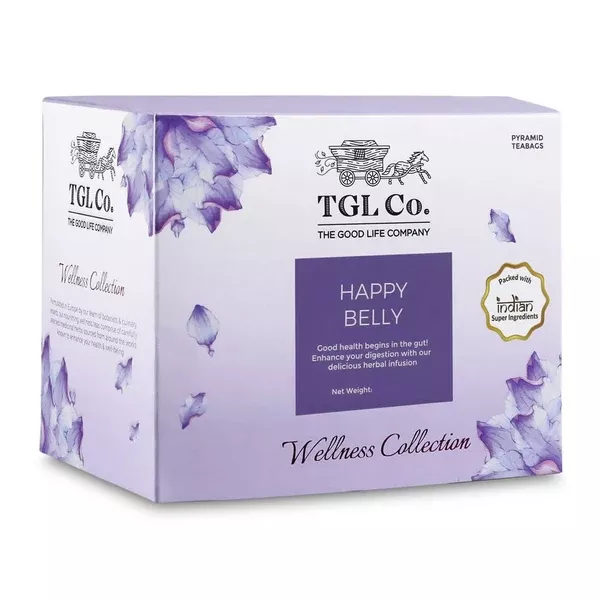 TGL Co. Happy Belly Tea - 16 tea bags