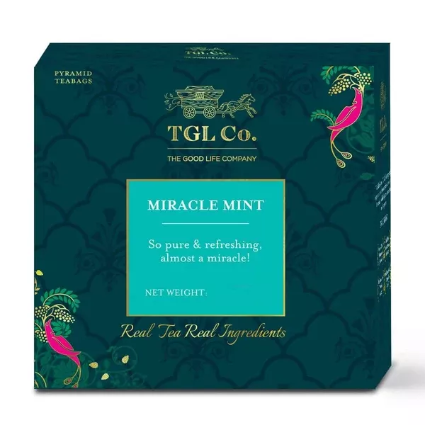 TGL Co. Miracle Mint Herbal Tea - 16 tea bags