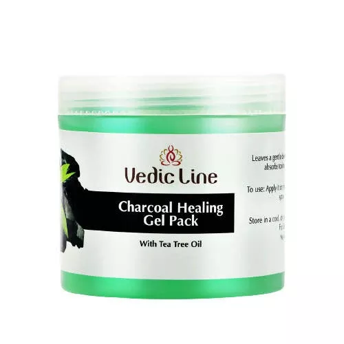 Vedic Line Charcoal Healing Gel Pack - 100 ml