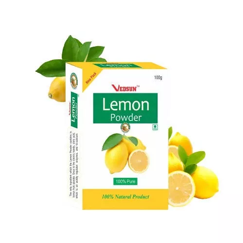 Vedsun 100% Pure Lemon Powder - 100 gm
