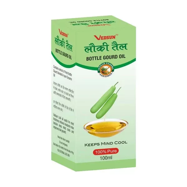 Vedsun 100% Pure Louki (Bottle Guard) Oil - 100 ml