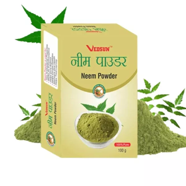 Vedsun 100% Pure Neem Powder - 100 gm