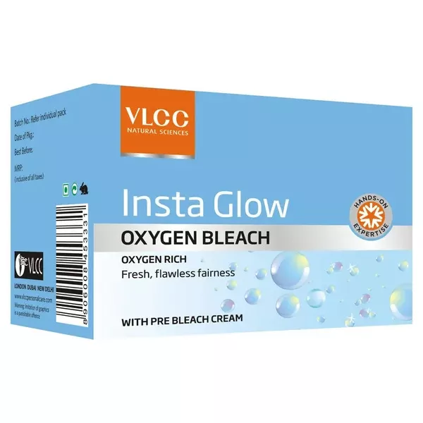 VLCC Insta Glow Oxygen Bleach - 25.7 gm