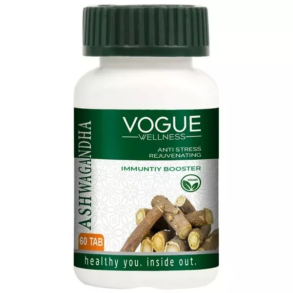 Vogue Wellness Ashwagandha Tablets - 60 tabs